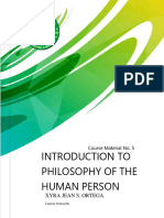 PNC Introduction To Philosophy of The Human Person 5 - Freedom