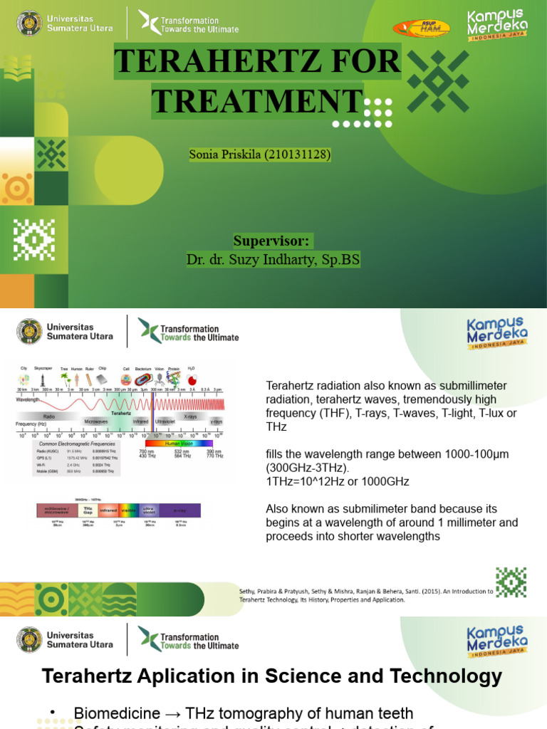 Terahertz For Treatment | PDF | Terahertz Radiation | Medical Imaging