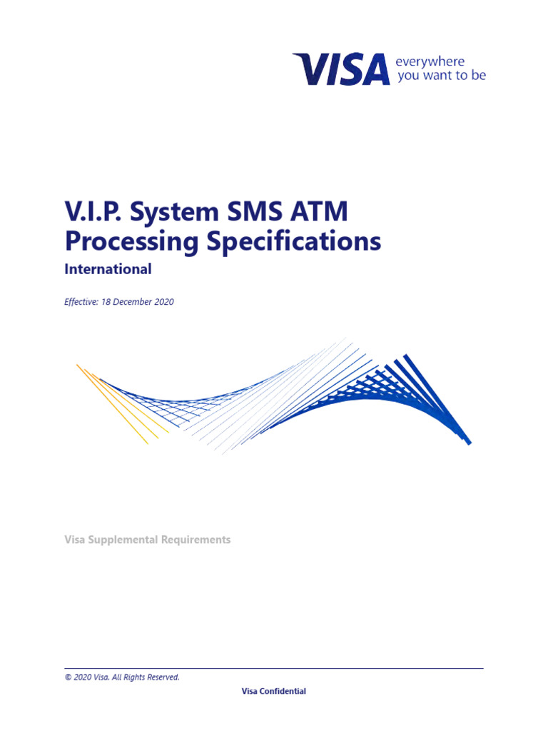 Vip System Sms Atm Processing Specs Intl | PDF | Personal ...