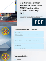 Group 2-The Chronology Incident of MV MSC Flaminia at The Atlantic Ocean July 2012