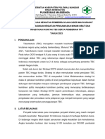 Kak Pemberdayaan Kader Masyarakat Untuk Melakukan Kegiatan Pengawasan Minum Obat Dan Investigasi Konta