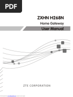 ZXHN h268n