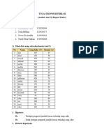 KEL. 2 Tugas Ekonometrika (Regresi Linear)