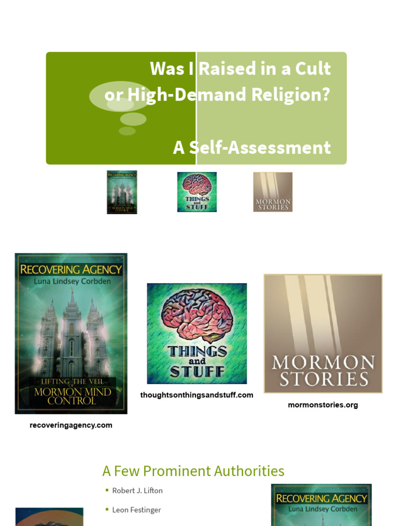 Was I Raised in A Cult A Self Assessment PDF Guilt (Emotion