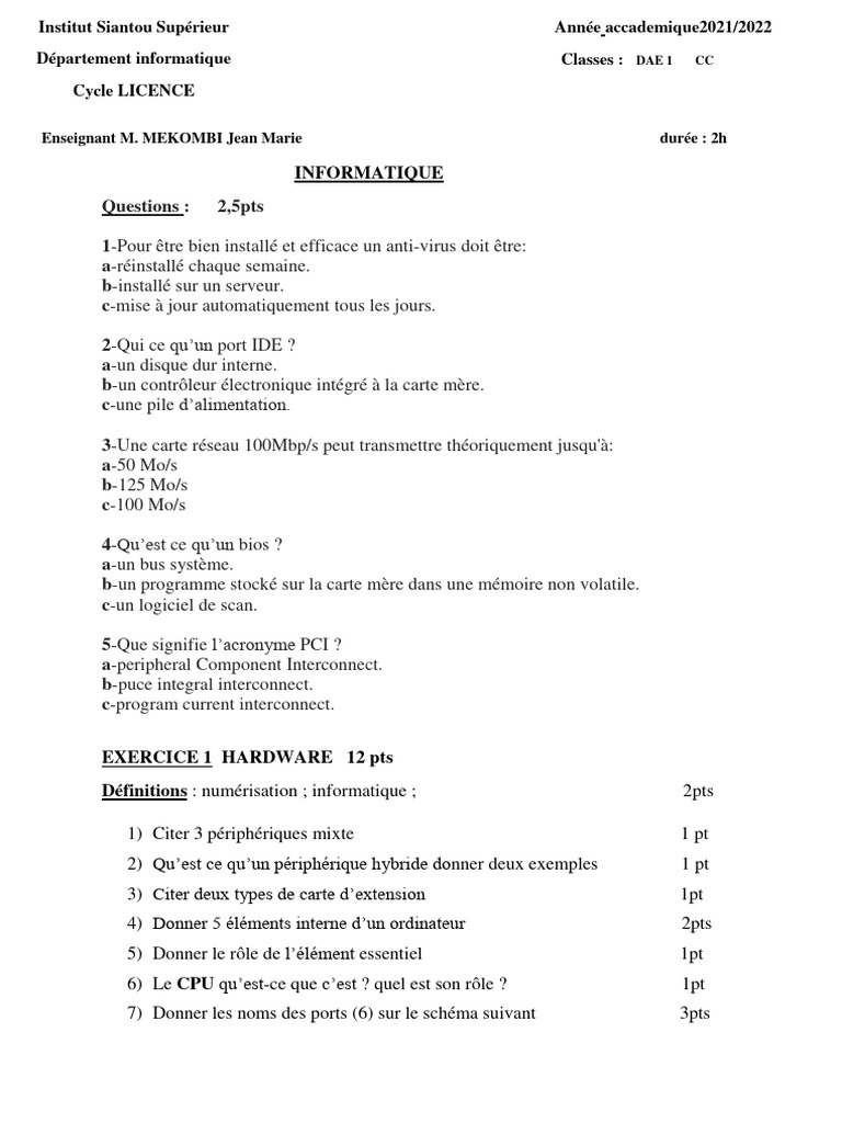 DAE1.docx 2022 | PDF