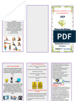 Triptico Electricidad