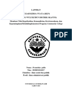 Laporan KKN Fransiska Pallo Fisip Ilmu Administrasi Publik