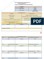 Formato de Planeación Didáctica N.E.M.