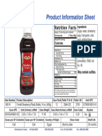 Strawberry Fruit Spread14 Oz-400g