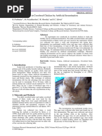 Promoting Fertility in Crossbred Chicken by Artificial Insemination