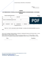 Formular 6 Cerere Comunicare Solutionare Stadiu 2018-1-1