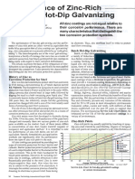 Hot Dip Versus Zinc Paint