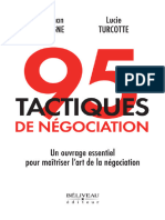 95 Tactiques de Négociation Un Ouvrage Essentiel Pour Maîtriser Lart de La Négociation by Stéphan Lavigne Lucie Turcotte (Z-lib_org)