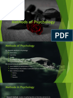 Methods of Psychology