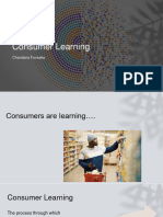 Lesson 3 - Consumer Learning