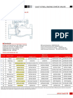 CS Check Valve CL150 - 2 Inch - SVS