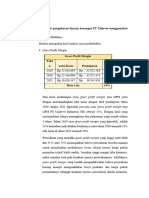 Pengembangan Teori Dan Analisis Rasio (Profitabilitas Dan Likuiditas)