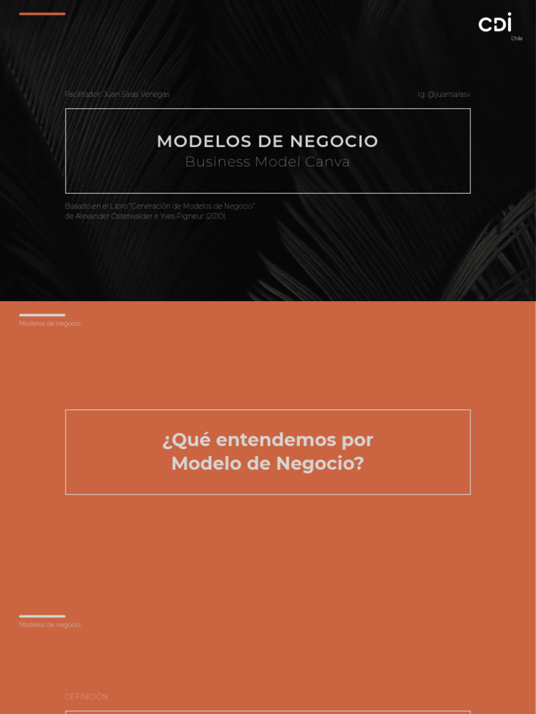 Modelos de Negocio en Sala de Negocios | PDF | Modelo de negocio | Business