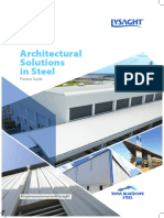 Architectural Solutions in Steel