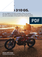 BMW 310 GS Spec Sheets