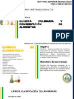 Clase 3. Química Culinaria y Conservación de Alimentos