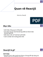 Tổng Quan Về ReactJS