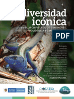 Biodiversidad Icónica en El Archipiélago de San Andrés, Providencia y Santa Catalina