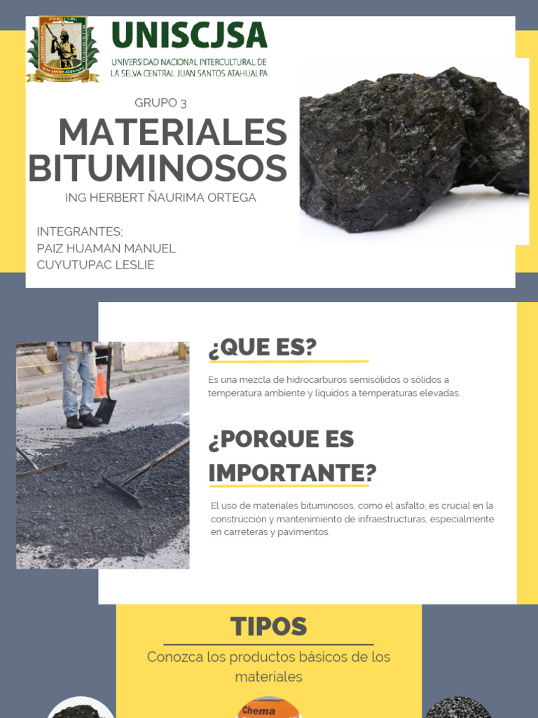 Materiales Bituminosos en Construcción | PDF | Pintar | Lentes