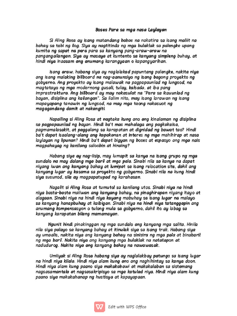 Short Story Pdf