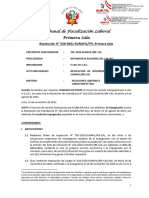 Resolucion-526-2021-Sunafil-TFL-Primera-Sala-LPDerecho - Pago de Indemnización Vacacional.