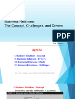 Week 3: Business Relations: The Concept, Challenges, and Drivers