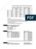 SQL Questions