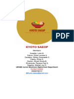 Kyoto Saeop Business Concept