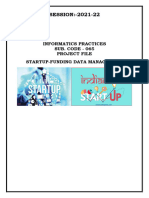 Class12 IP Project - 'StartUPfunding (Autosaved) '