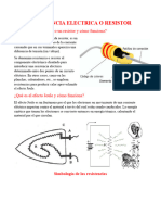 Resistencia Electrica o Resistor