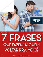 7 Frases Que Fazem Alguém Voltar para Você