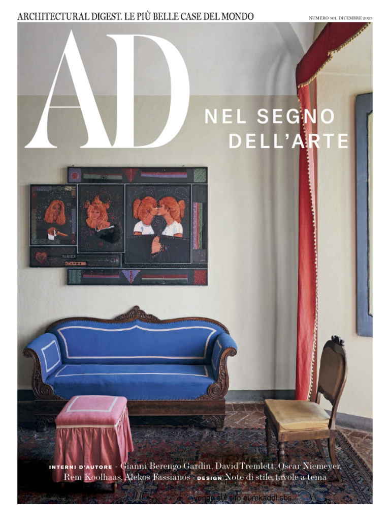 Riviste AD Architectural Digest Italia N 501 Dicembre 2023 | PDF