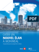 BMO-BCG - Créer Un Nouveal Élan À Montréal - Frévrier 2014