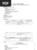 Unit 6: A Visit To A School