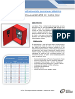 6.PICSA - Tableros Contra Incendio Mod - TBSCI - NOM 001-SEDE-2018