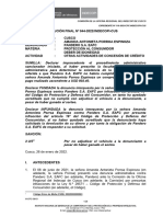 Comisión de La Oficina Regional Del Indecopi de Cusco Expediente #119-2021/Cpc-Indecopi-Cus