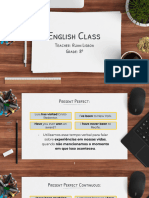 Present Perfect Vs Present Perfect Continuous - 8º Ano