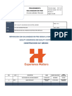 Procedimiento Galvanizado en Frio HYA - QRO060
