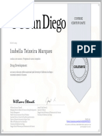 Certificado Curso San Diego