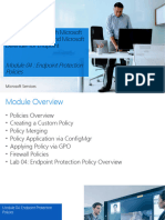 Device Protection With Microsoft Endpoint Manager and Microsoft Defender For Endpoint - Module 04 - Endpoint Protection Policies