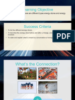 Energy Stores Powerpoint