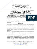 7. DEFENCA QUIERE QUE SE EMPLACE AL FISCAL PARA QUE SE PRONUNCIE