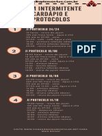 Jejum Intermitente Cardapio e Protocolos PDF