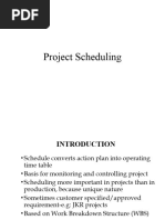 Project Scheduling