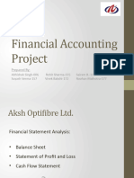 Financial Accounting Project